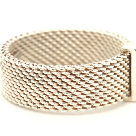 Tiffany & Co diamond somerset ring in 925 sterling silver - Picture 4 of 6